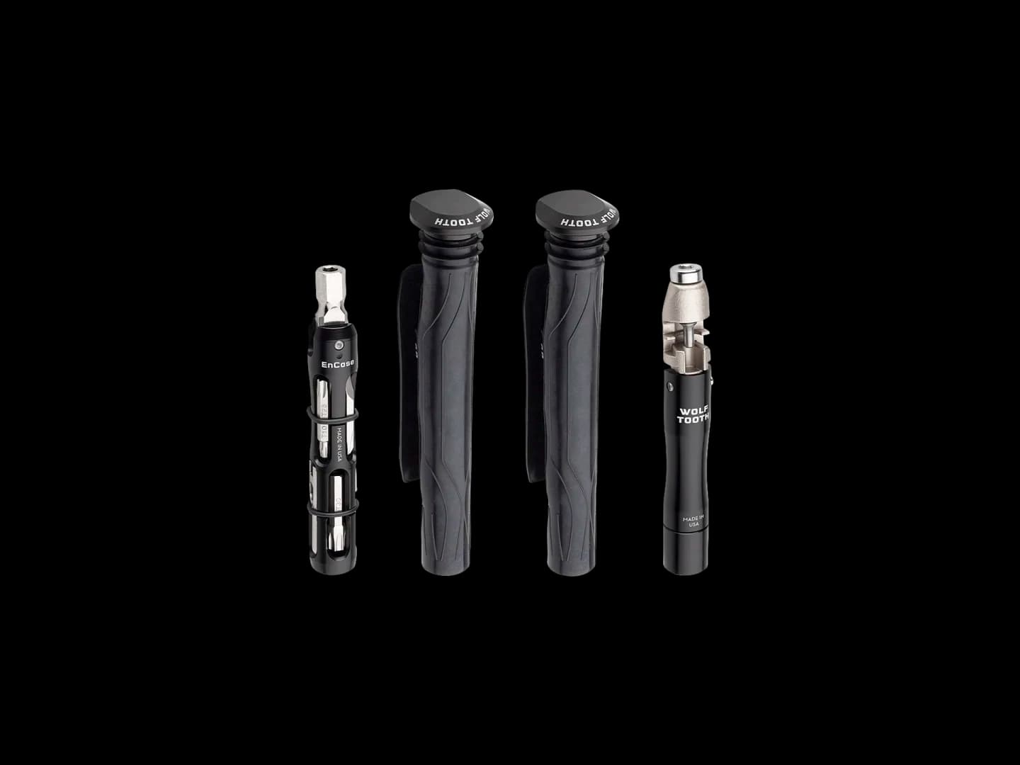 Ens. d'outils Wolf Tooth Encase System Bar Kit One ( insertion bout de guidon ) - image 1