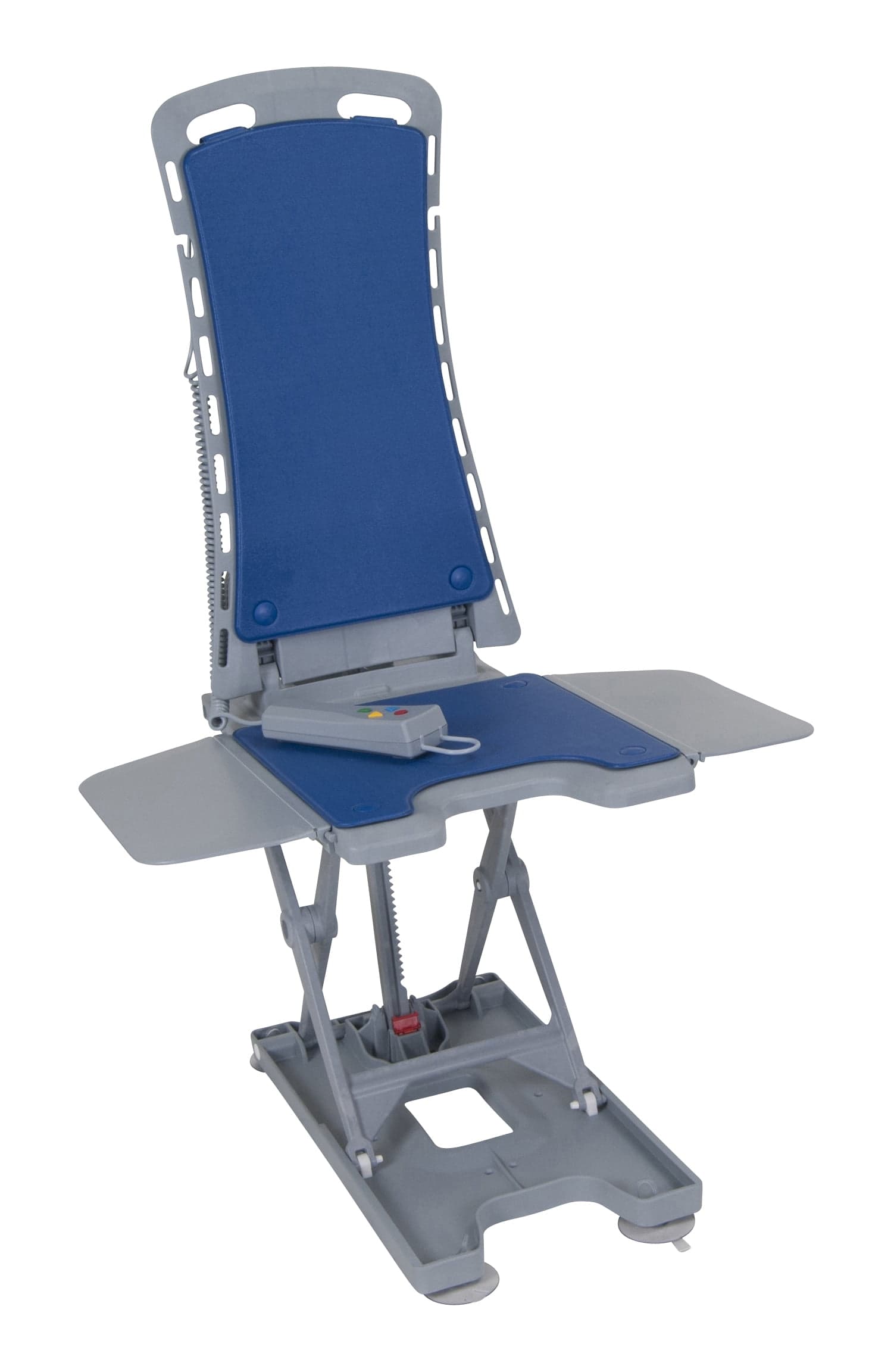 Drive Medical Whisper Ultra Quiet Bath Lift With Padded Seat, Blue - image 1