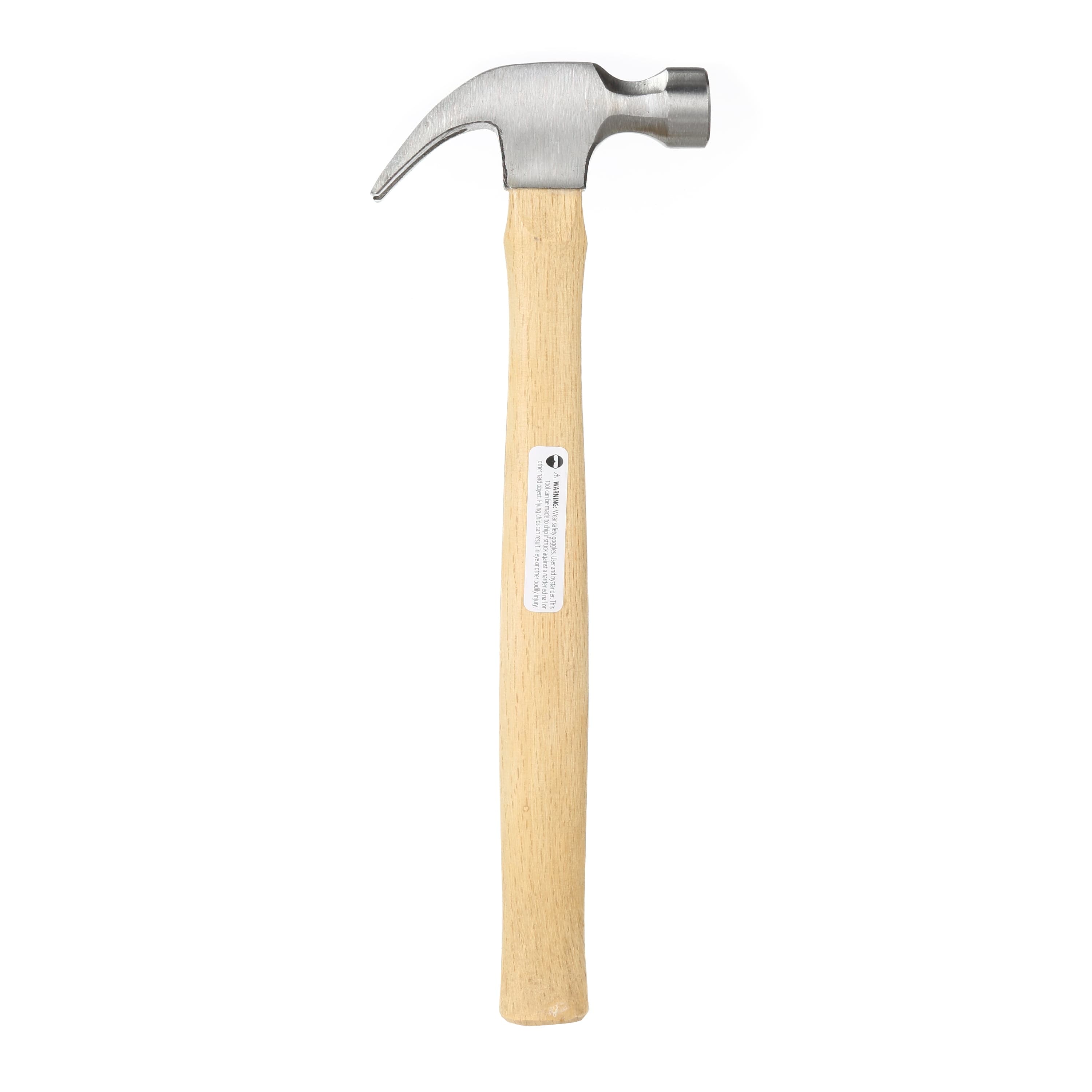 Hyper Tough 7oz Wood Handle Claw Hammer with Smooth Face - image 1