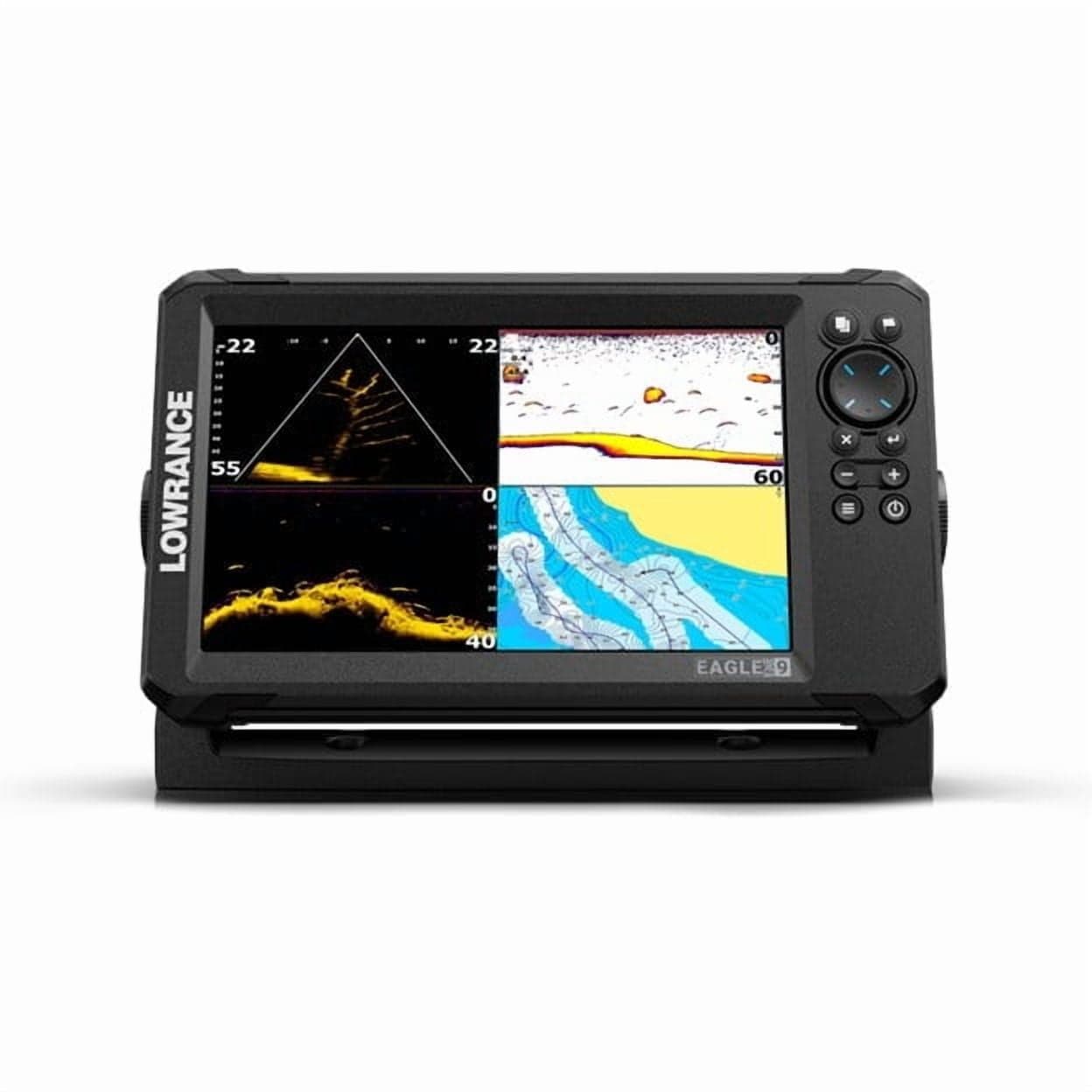 Lowrance Eagle Eye Live 9" Fishfinder with Transducer, Inland Charts for Fresh and Saltwater Use - image 1