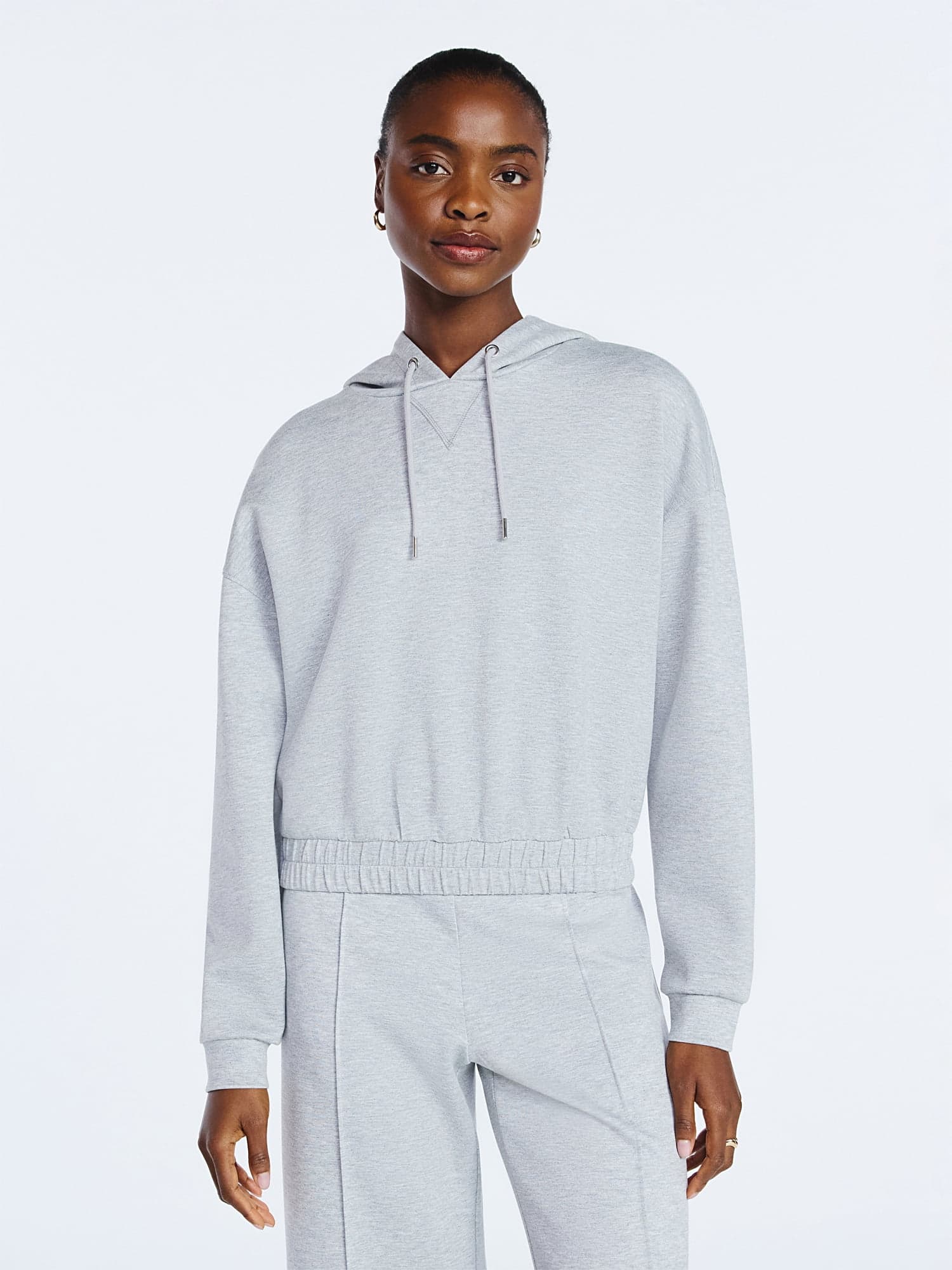 Scoop Women's and Women's Plus New Scubaknit Pullover Hoodie, Sizes XS-4X - image 1