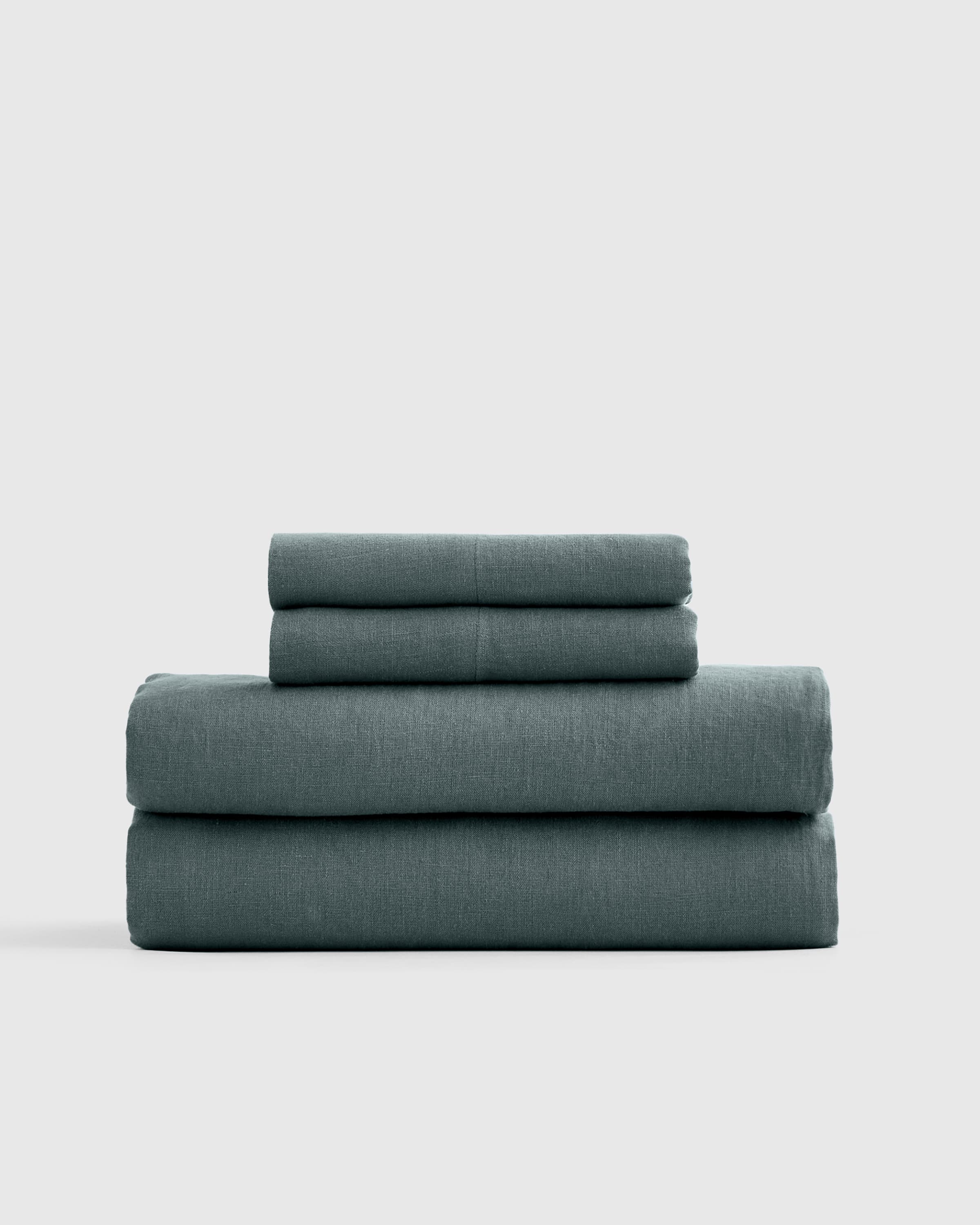 Linen Sheets in Ocean - image 1