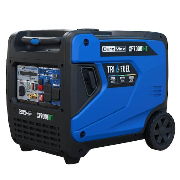 DUROMAX 7000 Watt Remote Start Tri Fuel Portable Digital Inverter Generator XP7000iHT - image 1