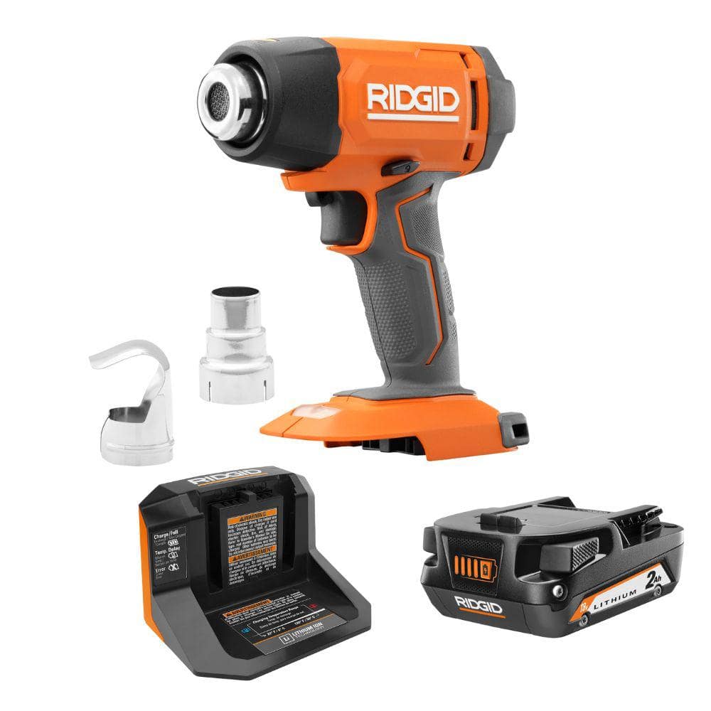 18V Cordless Compact Heat Gun Kit with 2.0 Ah Battery and Charger - image 1