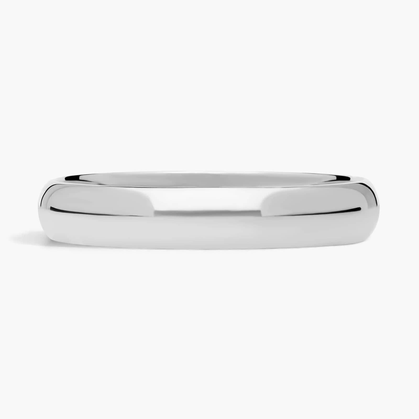 Classic Wedding Ring in Platinum (4mm) - image 1