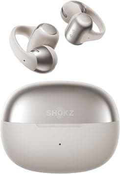 SHOKZ OpenDots One - Open-Ear Headphones - Wireless Bluetooth Earbuds with Microphone - Secure, Lightweight, Clip-On Fit - Premium Dolby Audio - Water Resistant - Fast Charging - Up to 40 hrs Playtime - image 1