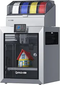 QIDI Q2 Combo 3D Printer, Enclosed FDM with 65℃ Heated Chamber, Ultra Air Filtration, 600mm/s High Speed, AI Camera, Full Auto Leveling, 270x270x256mm Build Volume, from Beginner to Expert - image 1