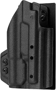 945 Industries Kydex Holster for Glock 43/43x/43MOS/48/48MOS with Streamlight TLR-7 Sub/TLR-7 Sub HLX Light (Optics Ready) Hook and Loop Attachment Panel for Conceal Carry Bags Ambidextrous - image 1