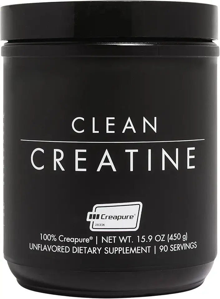 Creatine - 100% Creapure® Creatine Monohydrate Powder for Muscle Health, Performance and Cognitive Support | 3rd Party Certified by NSF | 90 Servings | Unflavored | Vegan, Keto, and Gluten-Free - image 1