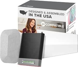 weBoost Home Complete | Powerful Multi-Carrier Cell Phone Signal Booster for 5G & 4G LTE | Simultaneous support for all U.S. Carriers - Verizon, AT&T, T-Mobile & more (model# 470145), DIY - image 1