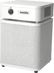 Austin Air HealthMate Junior Air Purifier, White - Advanced 4- Stage Filtration Air Purifiers For Home with Activated Carbon & Zeolite - Ideal as Air Purifiers for Bedroom, Model A200 - image 1