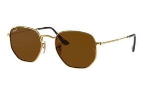 Ray-Ban Hexagonal Flat Lenses RB3548N 001/57 Polarized - image 1