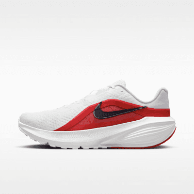 Nike Downshifter 14 Men's Road Running Shoe - White/Summit White/Bright Crimson/Black - Size 6 - image 1