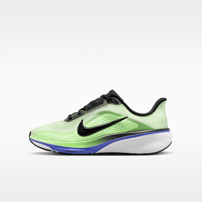 Nike Pegasus 42 Older Kids' Road-Running Shoes - Volt Tint/Sapphire/Lime Blast/Black Spruce - Size 1Y - image 1